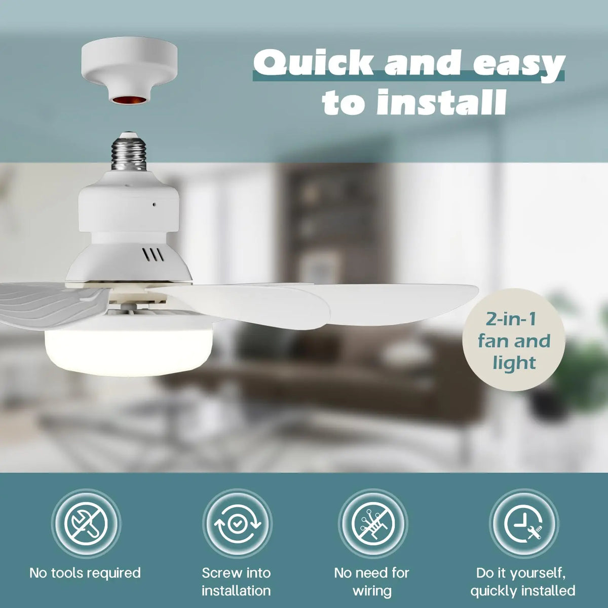 EazyBreeze™ Ceiling Fan Bulb
